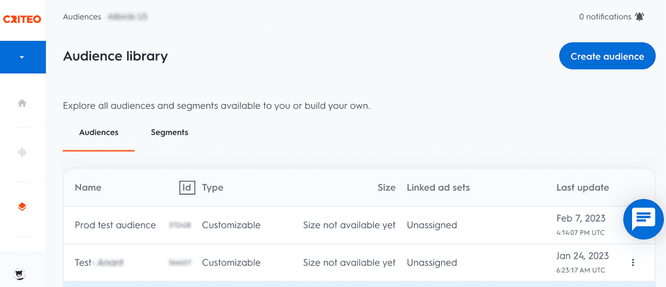 Criteo Audience